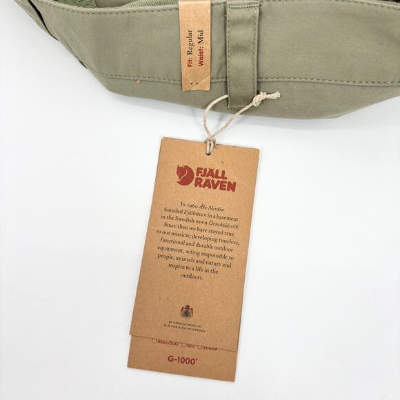 Nw Fjallraven G-1000 Nikka Trousers Pants Womens EU 46 US 35-36 Raw Len Trekking - Picture 11 of 13